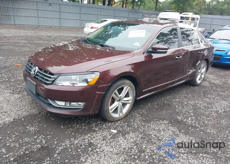 2013 Volkswagen Passat 2.0L Tdi Sel Premium из США, поврежденный, VIN 1VWCN7A33DC083425
